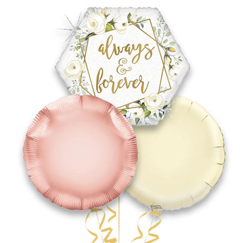 Always & Forever Foil Balloons Gift Set