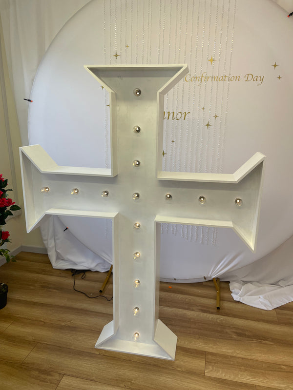 Light up Cross  for Hire (Communion / Confirmation / Christening)