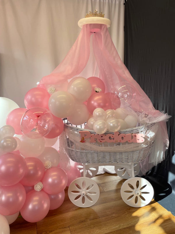 Moses Basket With Balloons Display